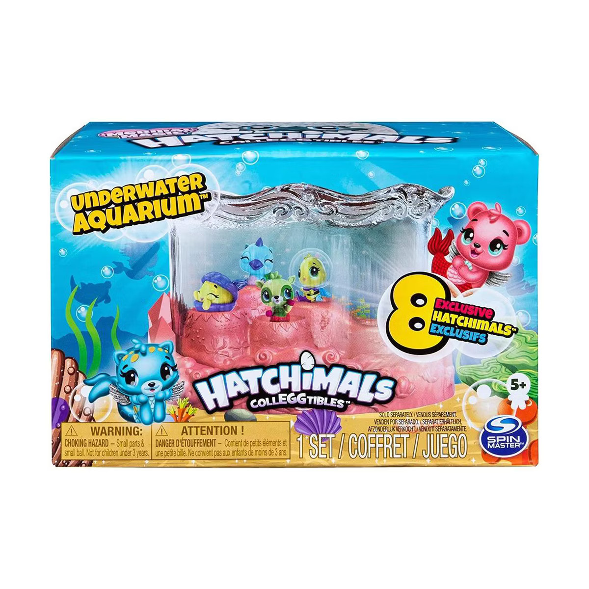 Hatchimals CollEGGtibles, Mermal Magic Underwater Aquarium with 8 Exclusive Characters, for Ages ... | Target