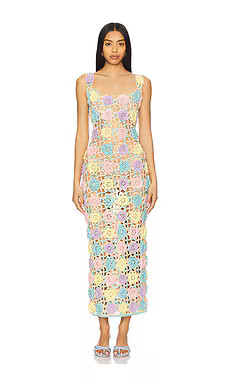ELLIATT Elise Midi Dress in Multi from Revolve.com | Revolve Clothing (Global)