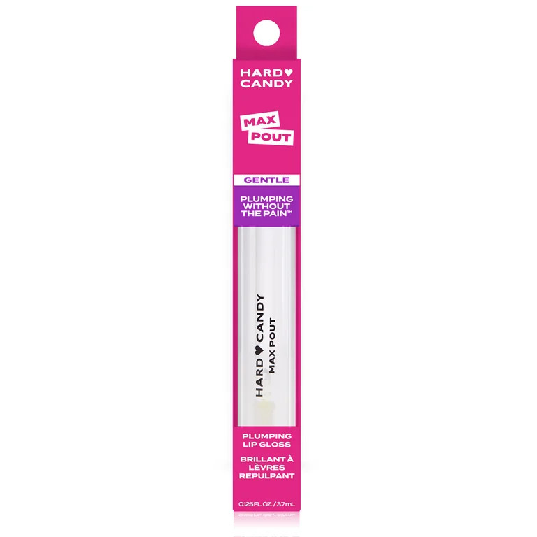 Hard Candy, Max Pout Gentle Plumping Lip Gloss, Volumizing Serum, 3.7ml. - Walmart.com | Walmart (US)