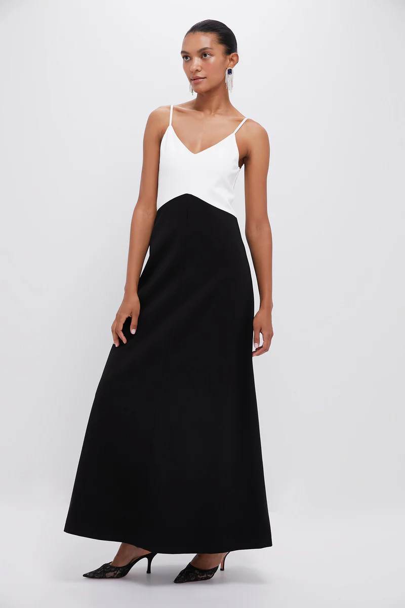 Black and White Lorelai Maxi Dress | Tuckernuck (US)