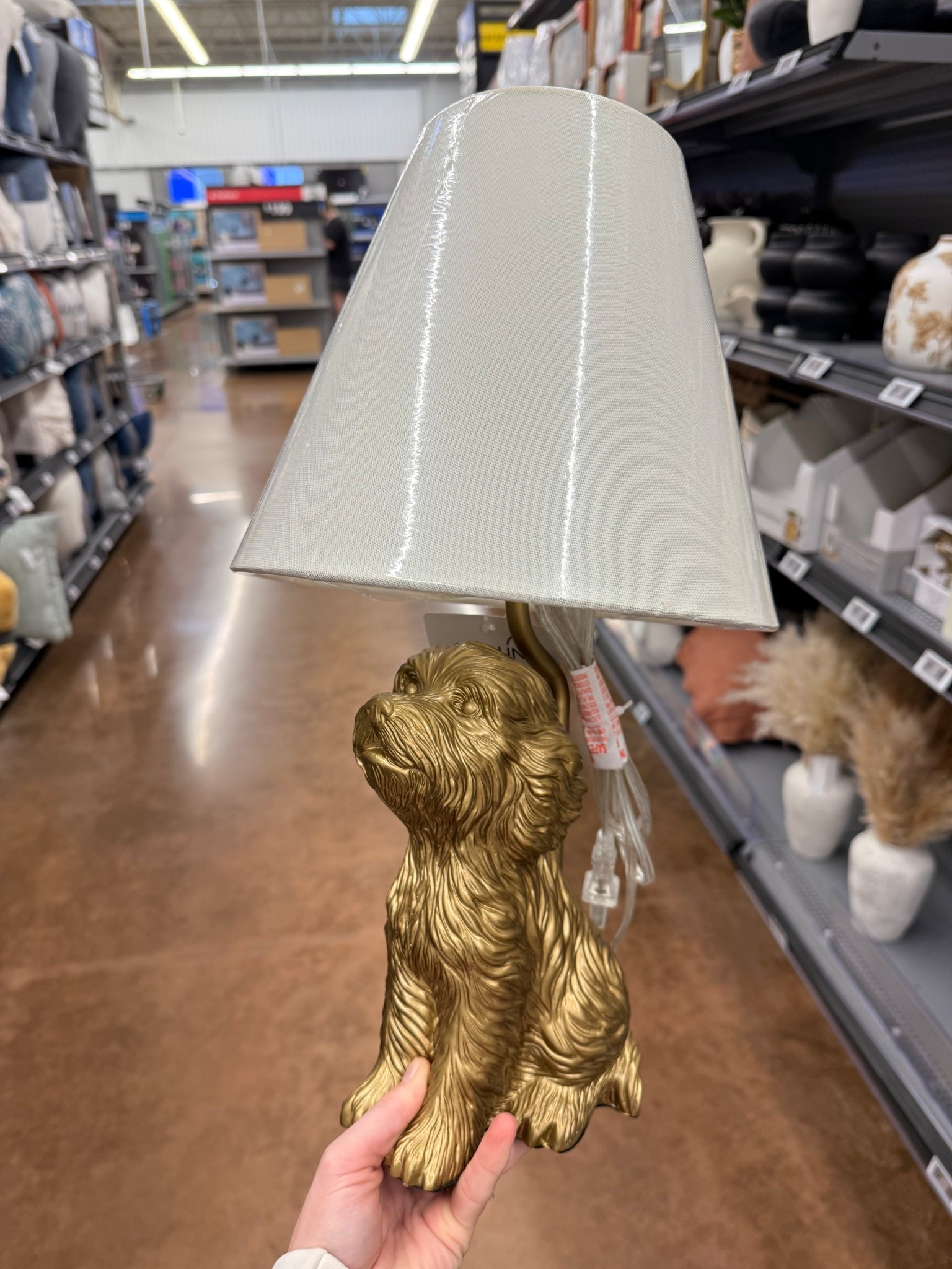Run to Walmart to grab this golden doodle lamp! 

#LTKHome #LTKOver40