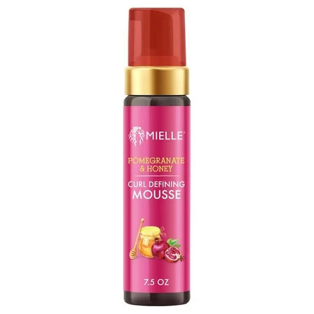 Mielle Pomegranate and Honey Curl Defining Mousse with Hold 7.5 fl. oz | Walmart (US)