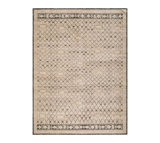Garcelle Hand-Knotted Wool Rug | Pottery Barn (US)