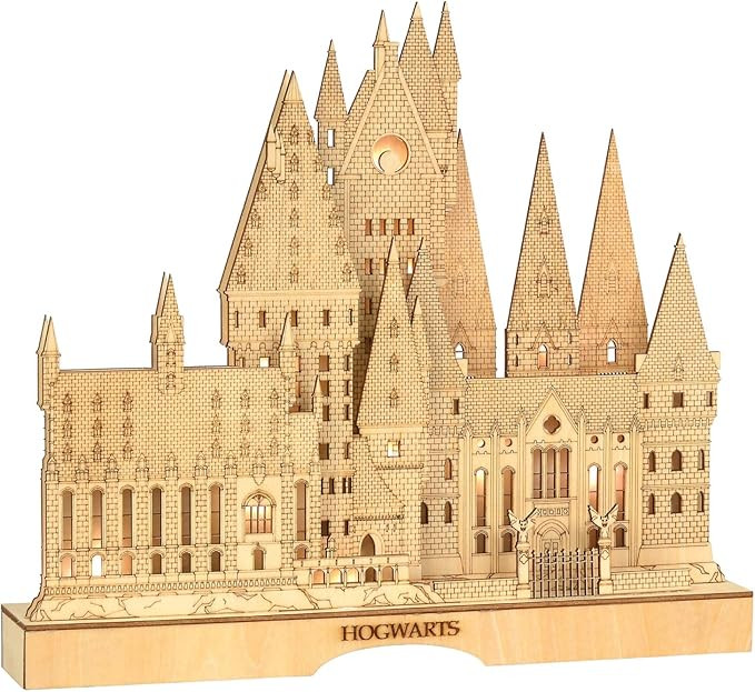 Department 56 Flourish Harry Potter Hogwart's Castle Lit Centerpiece Figurine, 12.6 Inch, Brown | Amazon (US)