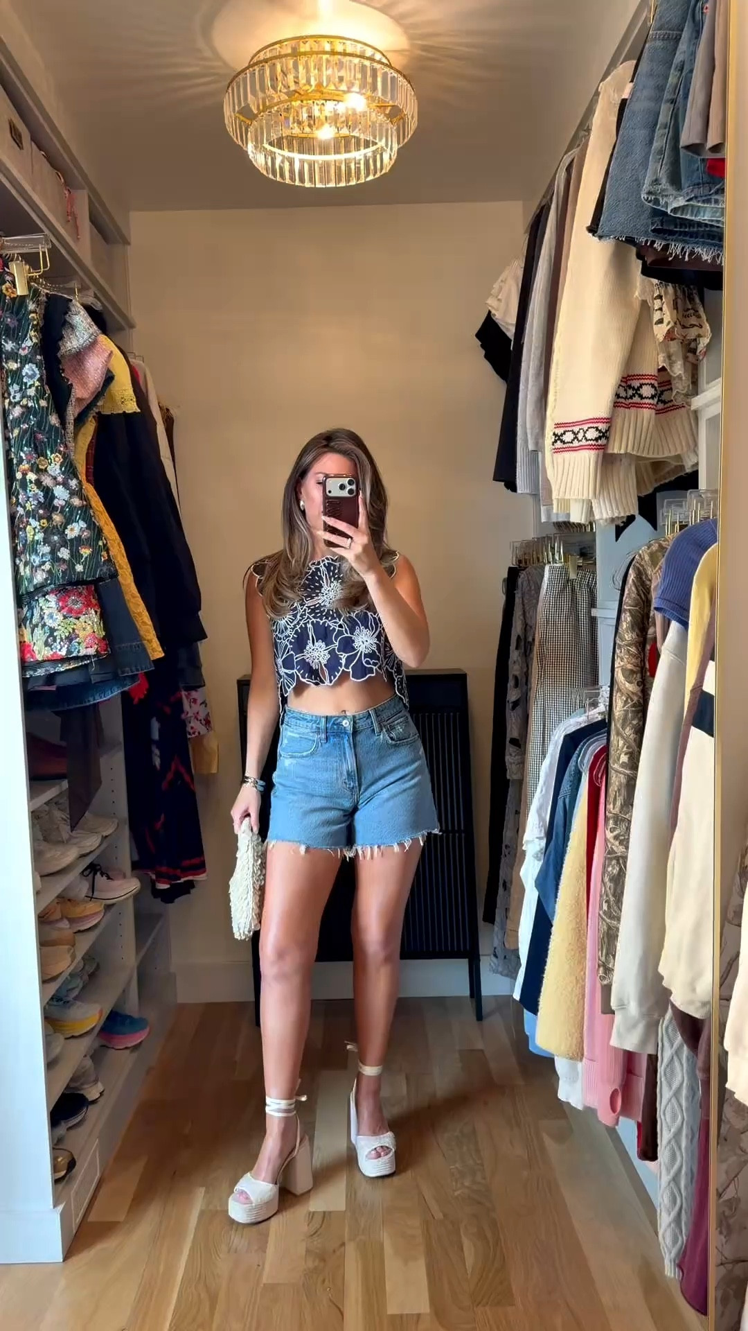 Abercrombie dad cut off shorts styled with farm rio top for everyday wear 

i sized up to a 27
& did my normal size small in tops

divi: emerson15

Casual everyday
Denim shorts
Summer looks
Brunch
Shopping
Sight seeing
Vacation 

#LTKDENIM


#LTKTravel #LTKdayinmylife