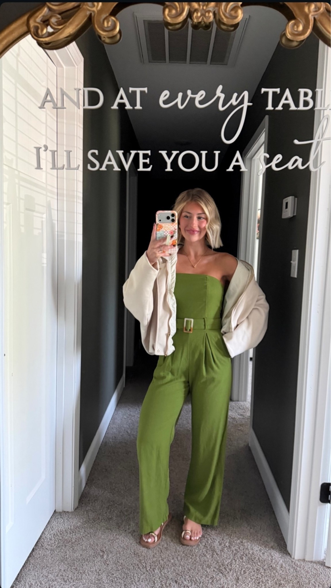 My jumpsuit is from TJ Maxx, but I linked similar options!

#LTKootd #LTKSeasonal #LTKgrwm