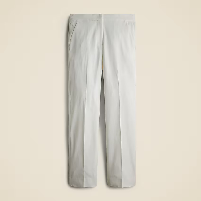 Kate straight-leg pant in bi-stretch cotton | J. Crew US