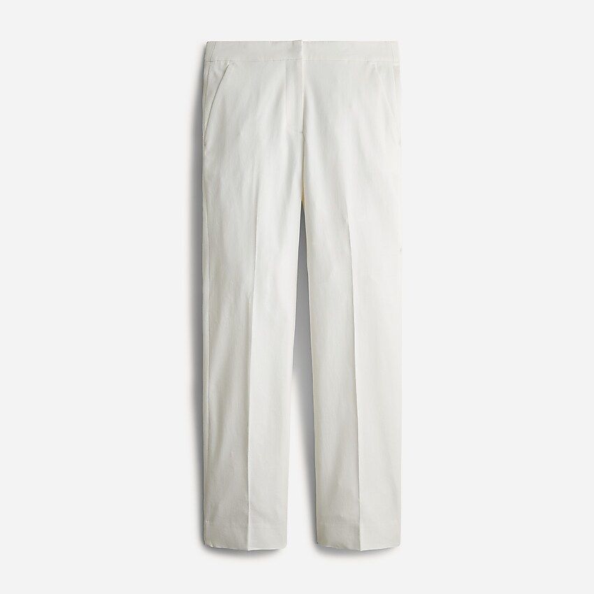 Kate straight-leg pant in bi-stretch cotton | J.Crew US