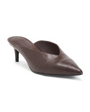 Pointy Toe Asymmetrical Kitten Heels | Women's Shoes | Marshalls | Marshalls