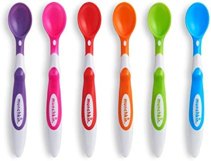 Munchkin 10062 Soft-Tip Infant Spoons 6 Count Assorted | Amazon (US)