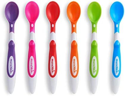 Munchkin 10062 Soft-Tip Infant Spoons 6 Count Assorted | Amazon (US)