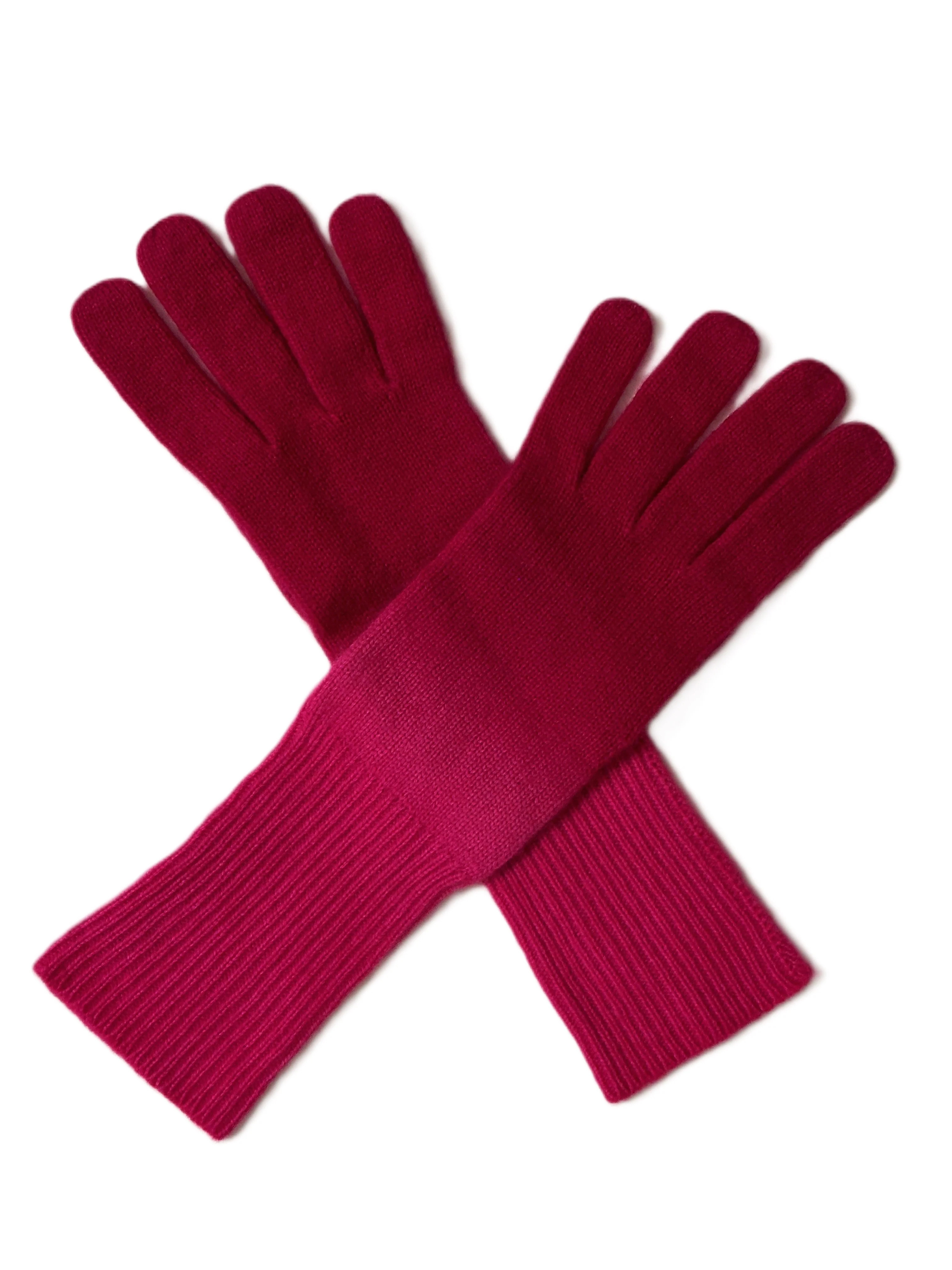 The Pink Courchevel Gloves | Jocelyn