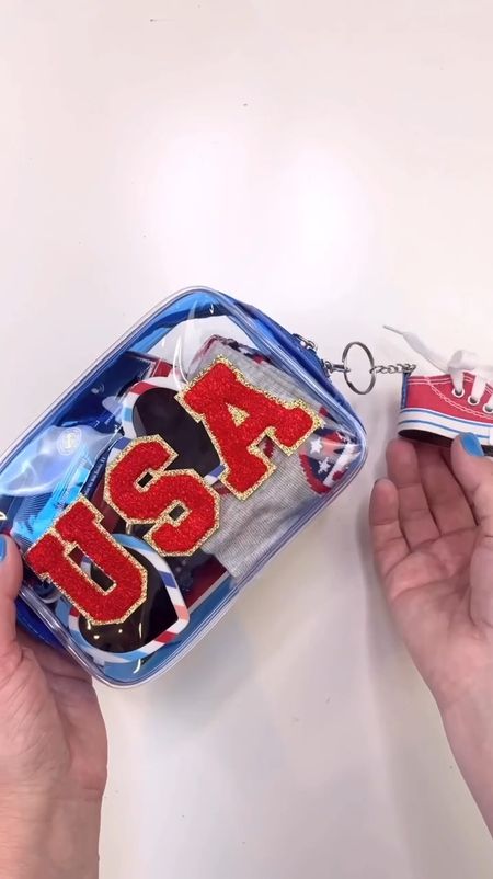 DIY Patriotic Pouch with the cutest USA patches!
Summer parade, festival & concert ready! Perfect for patriotic summer essentials! I grabbed the cutest gifts to put inside! ❤️🤍💙🇺🇸☀️😎🎼

Such a cute gift or pop it in your own bag!.....
🇺🇸
SHARE with summer lovers!
FOLLOW along for more Patriotic ideas!

#patrioticgifts #4thofjulygifts #memorialdaygifts #summergifts #concertessentials

#LTKSeasonal #LTKFestival #LTKGiftGuide