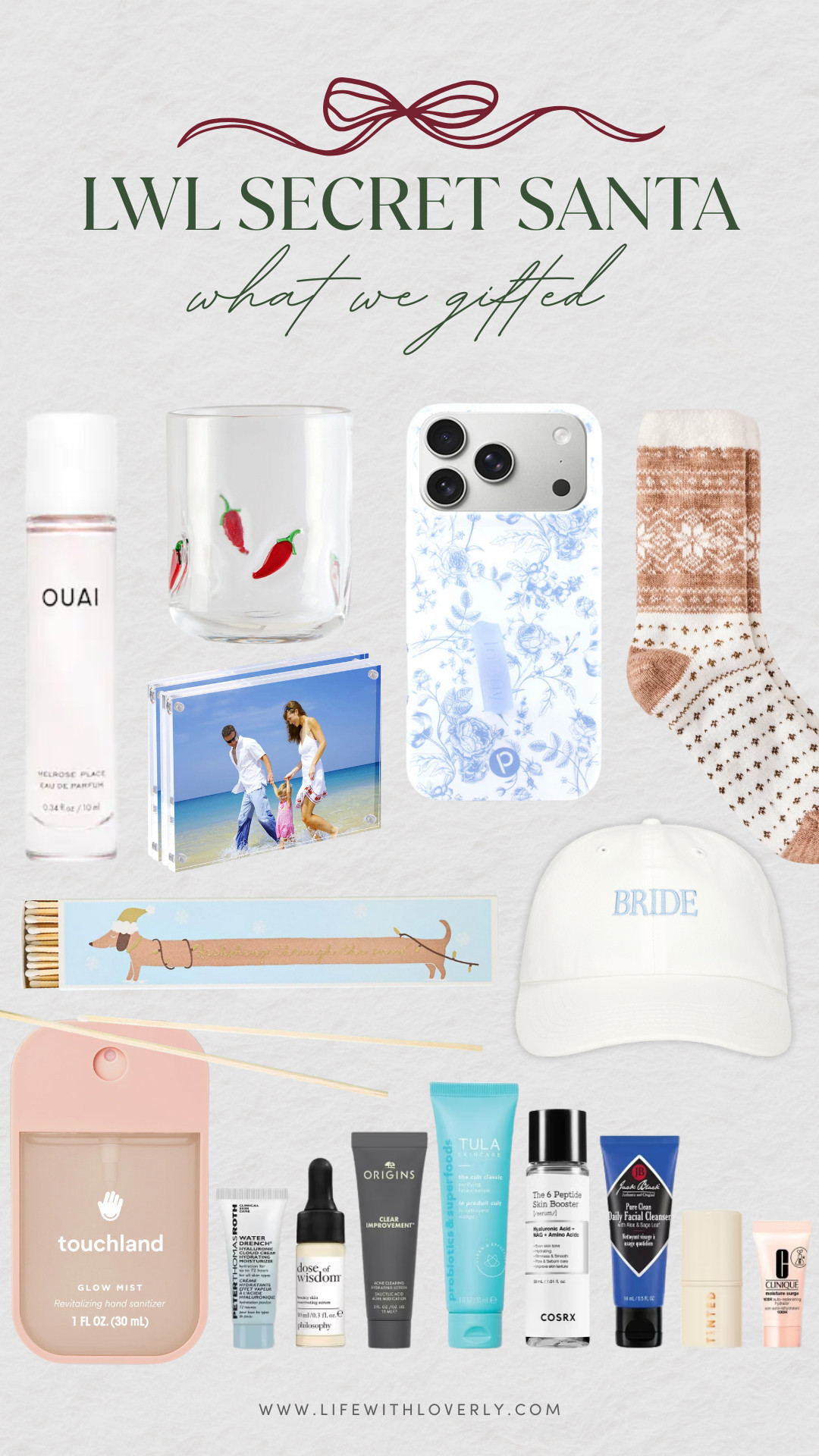 LWL Secret Santa and everyone understood the assignment 🎁 These are some of the gifts we exchanged in the office, perfect for stocking stuffers, work exchanges, and any last-minute gifting!

Life With Loverly, Secret Santa gifts, office gift exchange, stocking stuffer ideas, beauty gifts 

 #LTKGiftGuide #LTKFindsUnder100 #LTKBeauty