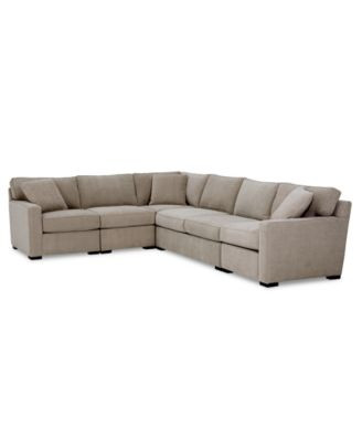 Radley 5-Pc. Fabric Sectional Sofa, Created for Macy's - Macy's | Macy's