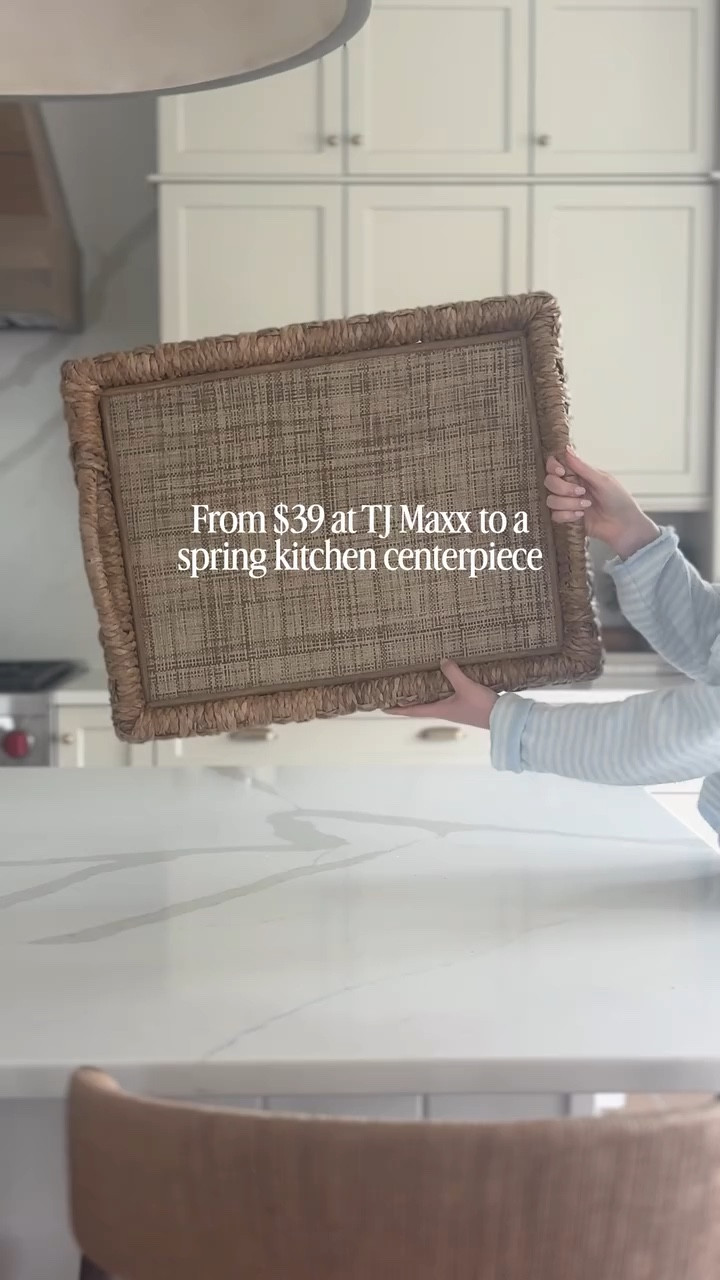 If your kitchen island feels a little off, start here.

This $39 tray creates structure, makes everything feel intentional, and instantly pulls the space together.

It’s the easiest way to get that “styled” look without overthinking it.

Comment shop for the links! 

#kitchenstyling #kitchenislanddecor #neutralhome #homedecorideas #cozyhome