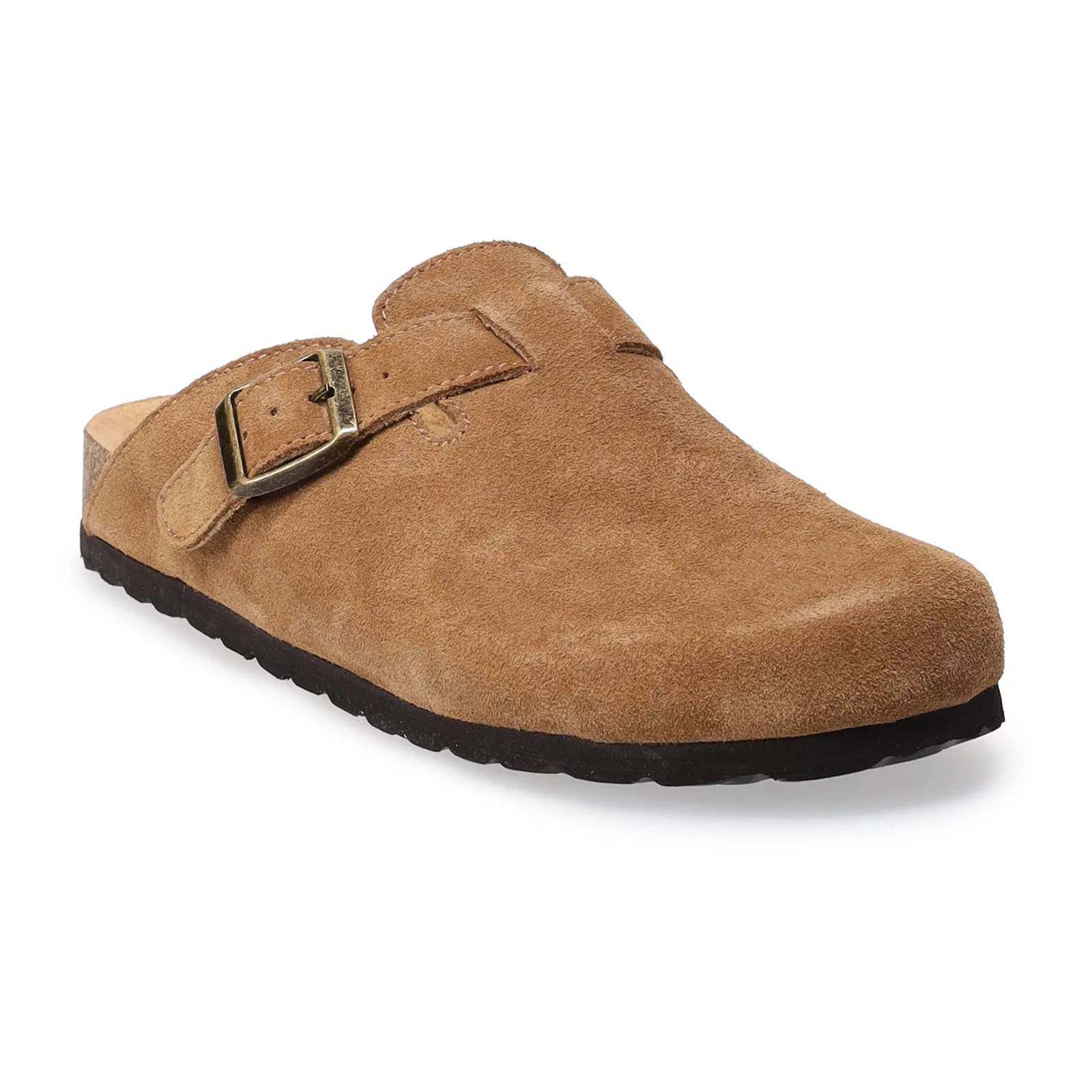 Sonoma Goods For Life Waterford Women's Suede Clogs, Size: 8, Med Brown | Kohl's