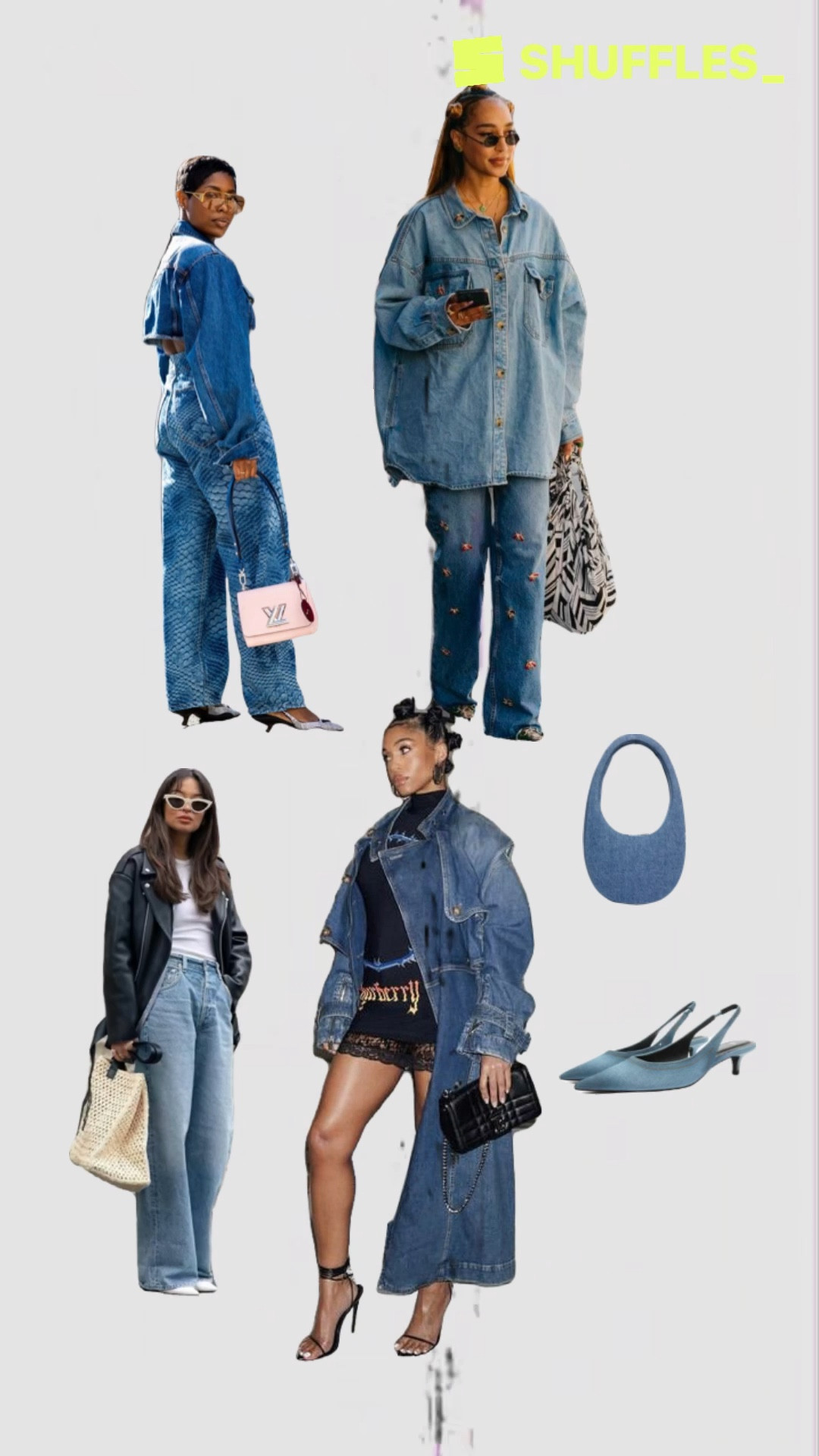 Denim on denim vibes 👖

#LTKSeasonal #LTKstyletip #LTKcurves