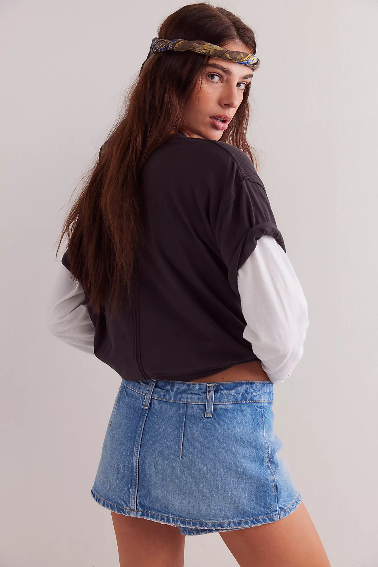 We The Free Gallivanting Peekaboo Skort | Free People (Global - UK&FR Excluded)