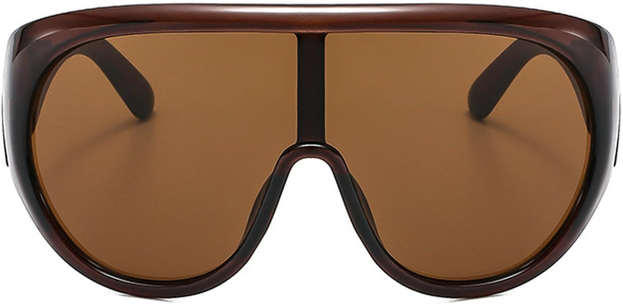 Oversized Pilot Sunglasses Women Big Frame Luxury Round Sun Glasses For Ladies Outdoor Eyewear Sh... | Amazon (US)