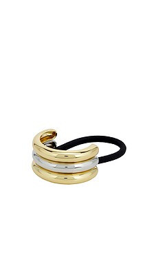 LELET NY Glossy Triple Arch Petite Pony Cuff in Mixed Metal from Revolve.com | Revolve Clothing (Global)
