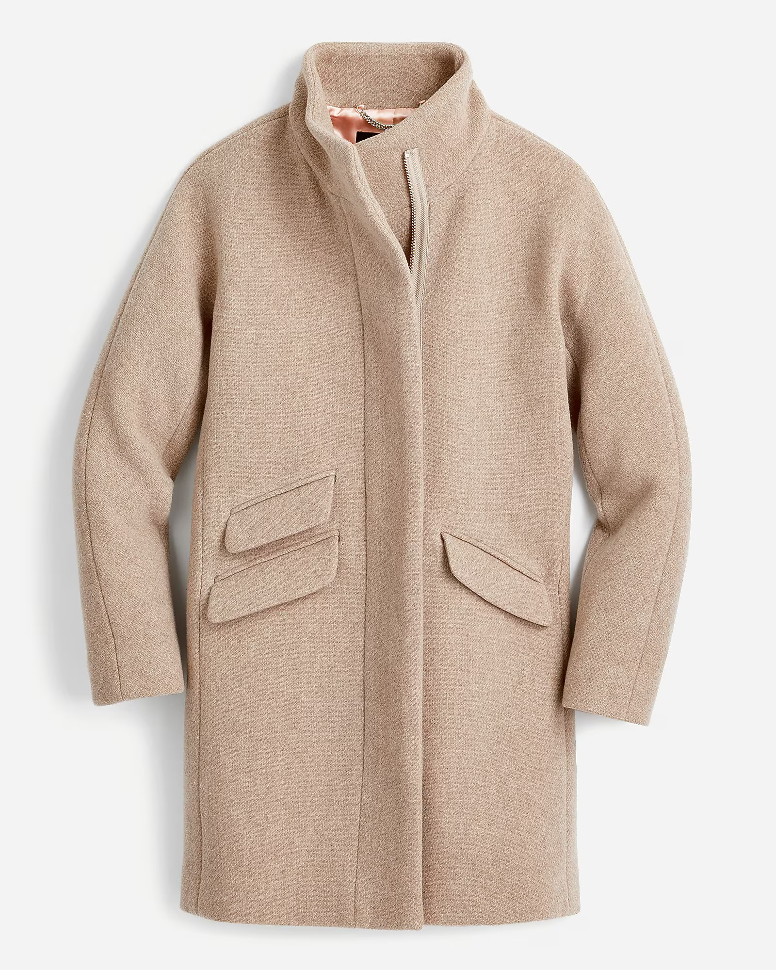 Pre-order Cocoon coat in Italian stadium-cloth wool blend | J. Crew US