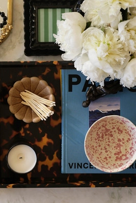 Addison Ross Faux-Tortoise Tray | Anthropologie (US)