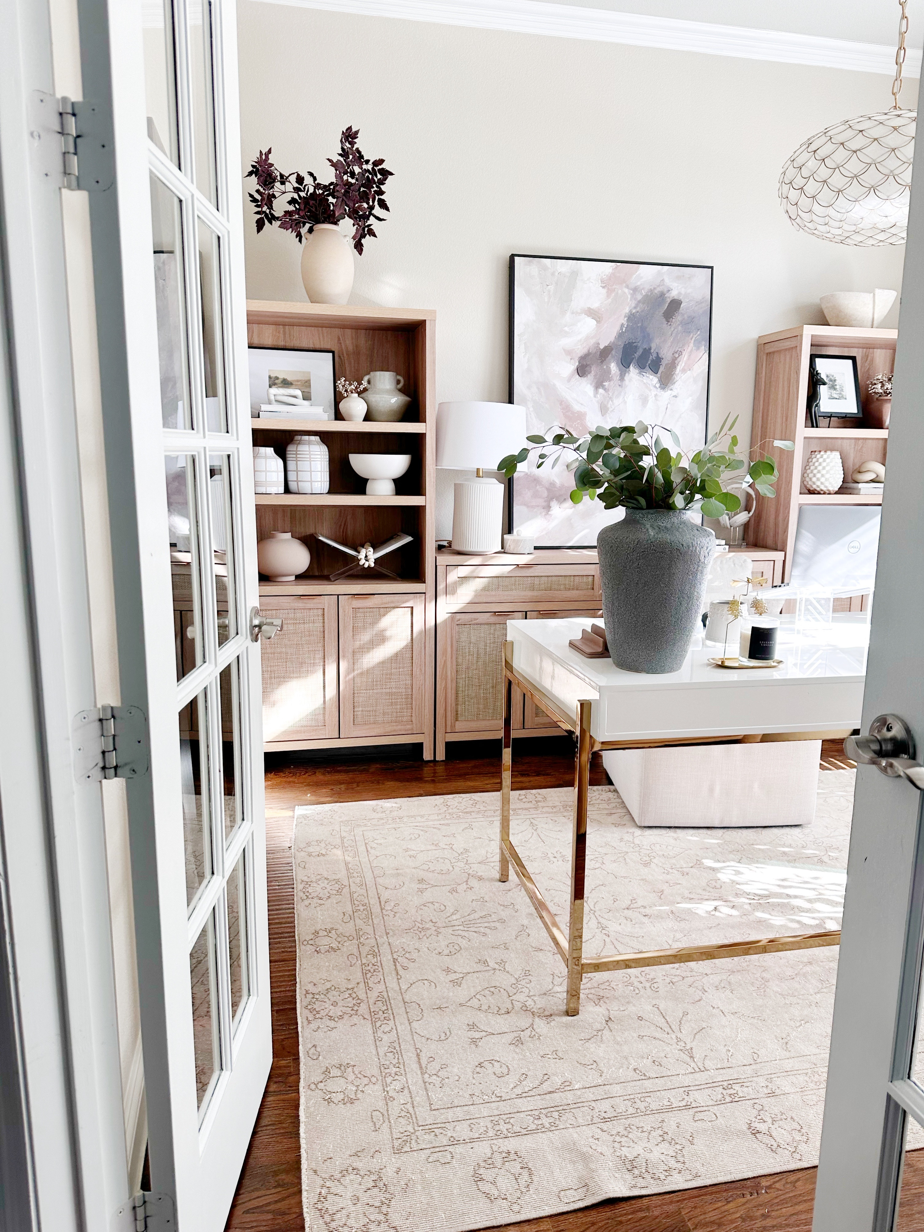 Fresh and simple office styling 

#LTKStyleTip #LTKSeasonal #LTKHome