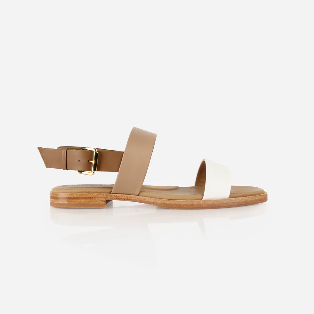 The Patio Sandal Tri-Colour | Poppy Barley
