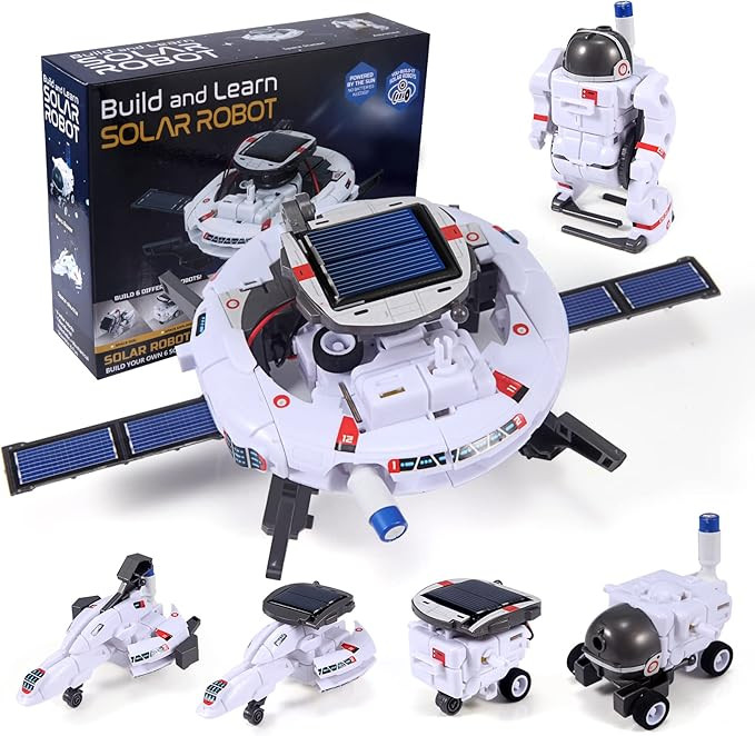 STEM Toys for Kids Ages 8-12, Solar Robot Science Kits Gifts for 8-14 Year Old Teen Boys Girls, 1... | Amazon (US)