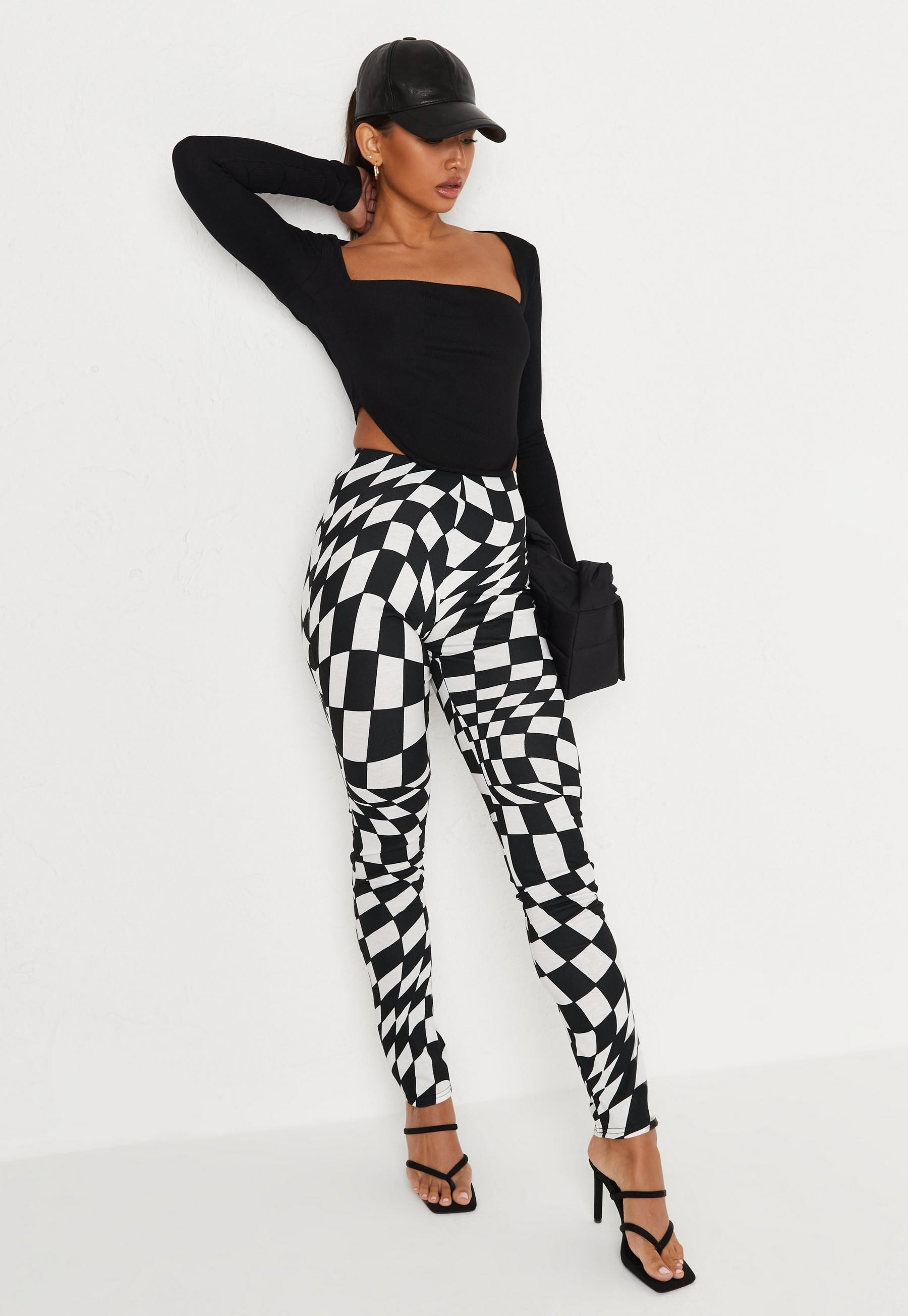 Missguided - Black Rib Square Neck Crop Top | Missguided (US & CA)
