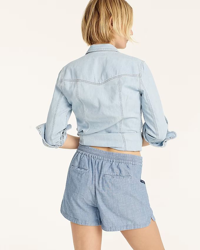 New seaside short in chambray | J.Crew US