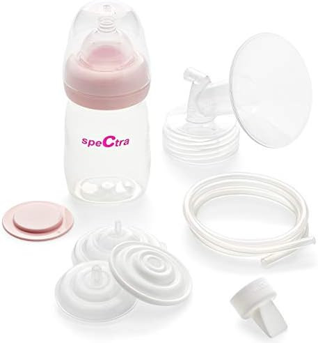 Spectra - Premium Breast Milk Pump Accessory Kit with Baby Bottles - Medium 24mm | Amazon (US)
