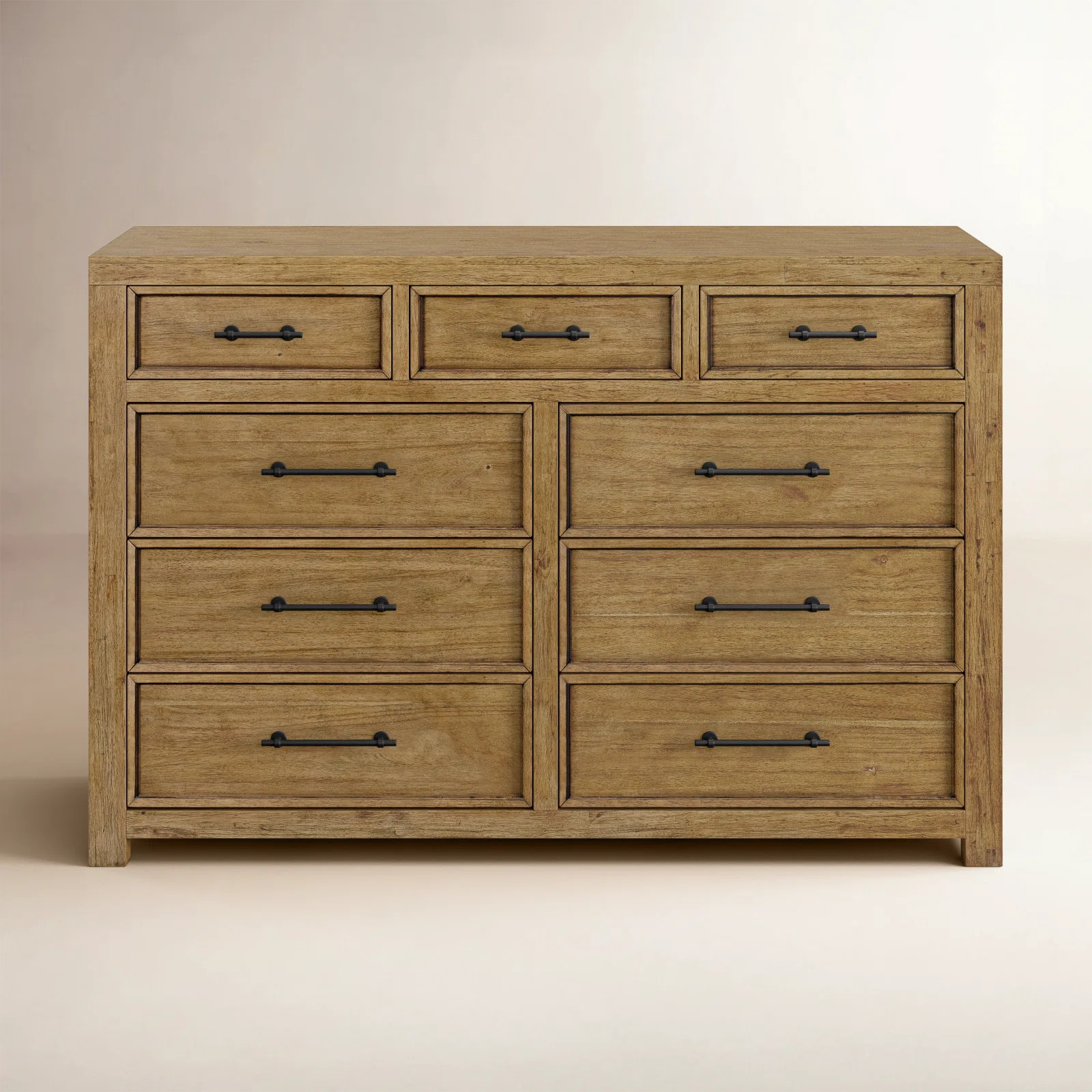 Birch Lane™ Oakland 9 Drawer 66" W Double Dresser & Reviews | Wayfair | Wayfair North America