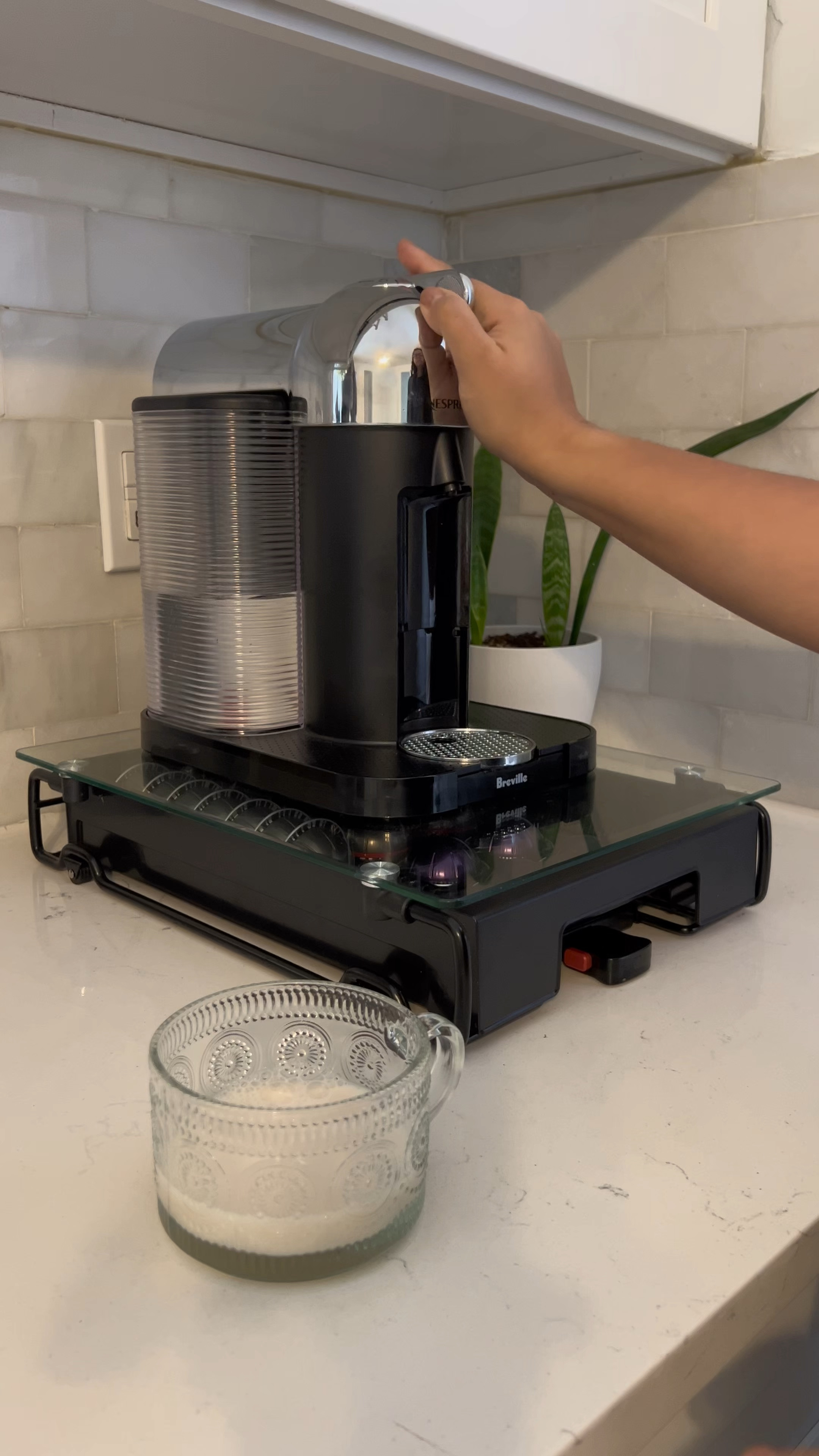 Is there anything better than a perfectly organized coffee station to kickstart the day? ☕✨

Coffee stations are a must in my house! We were gifted this Nespresso machine by a dear friend and I’m obsessed with it! Of course had to grab an organizer for all the Nespresso pods and a cord organizer as well. Keeps everything nice, organized and tidy! 

How do you take your coffee? Drop your favorite brew or coffee tip in the comments below! 👇 And if you're a coffee lover like me, save this post for some #CoffeeStationInspo!

#LTKHome