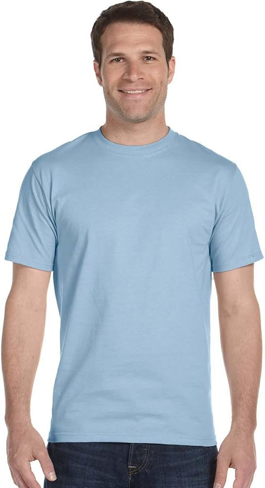 Gildan Large Men's DryBlend Classic T-Shirt | Amazon (US)