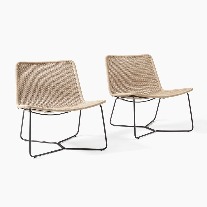 Outdoor Slope Lounge Chair | West Elm (US)