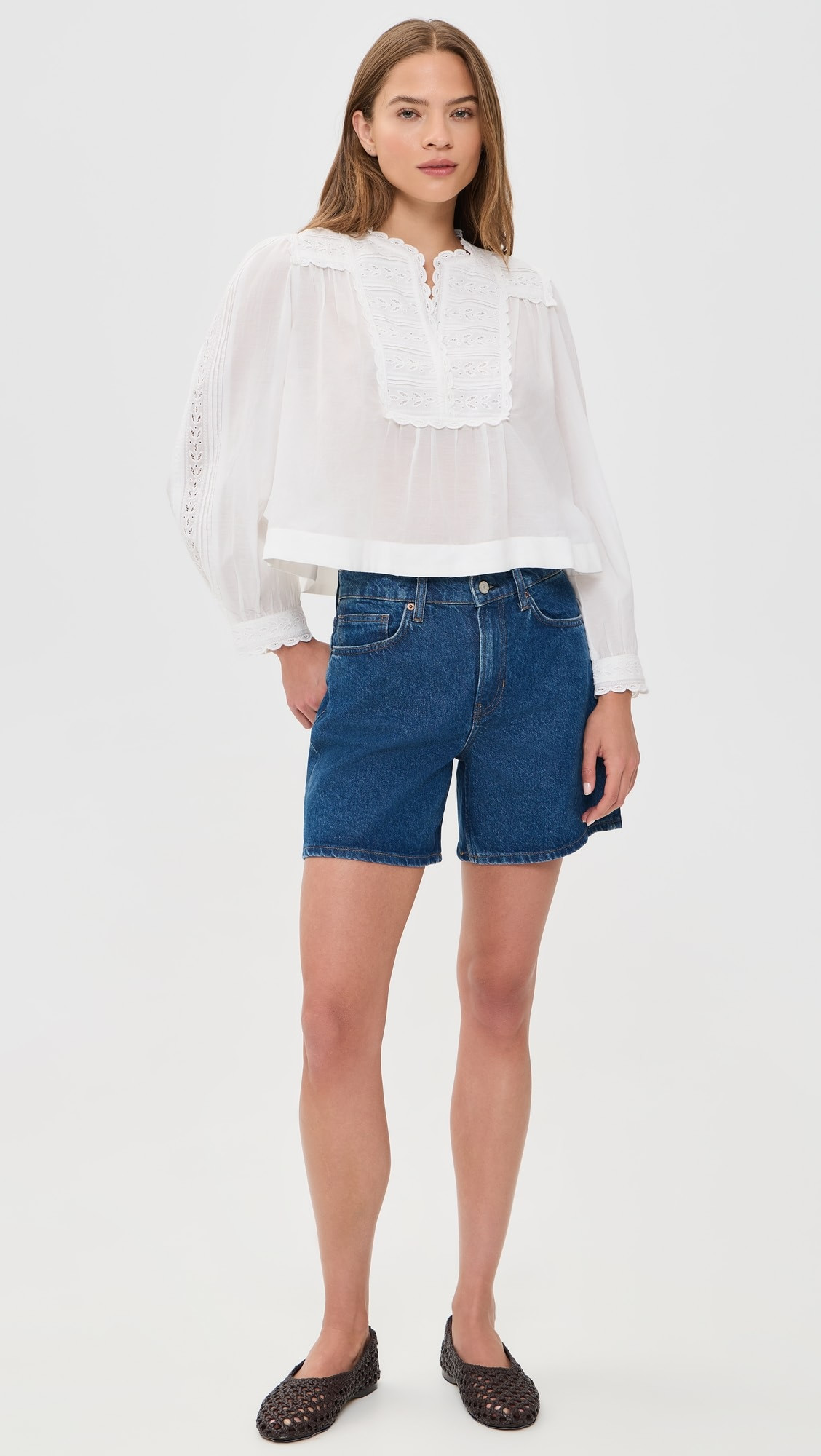 Sea Eliza Eyelet Top | Shopbop | Shopbop