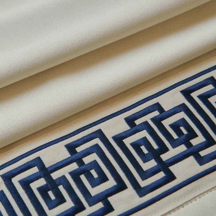 Allison Cotton Blend Room Darkening Curtain Pair | Wayfair North America