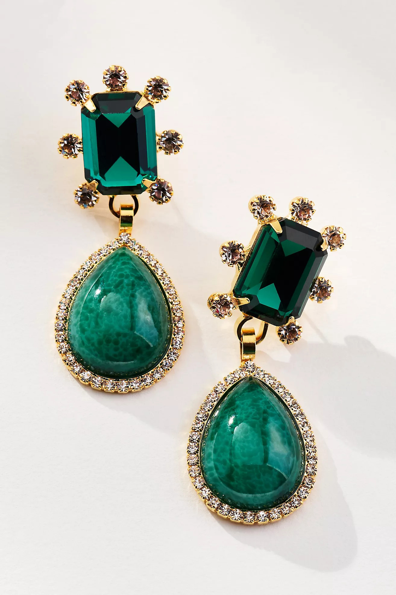 Elizabeth Cole Agnes Crystal Earrings | Anthropologie (US)