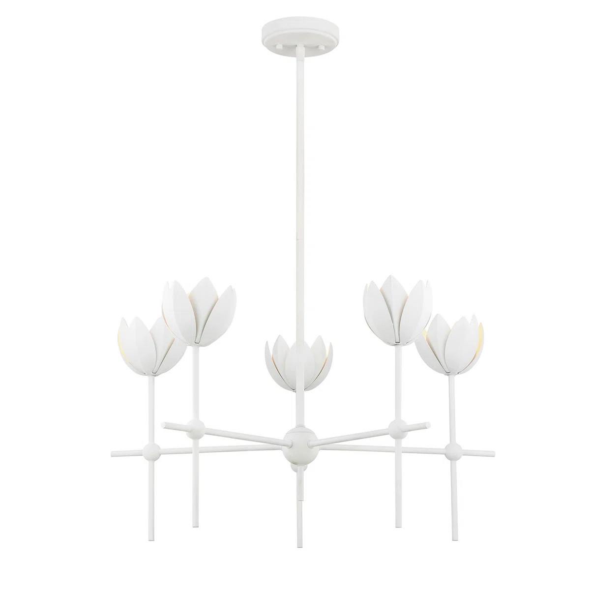 Wolfe 5 - Light Chandelier in Natural | Wayfair North America