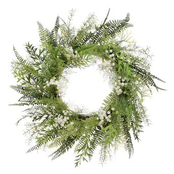 Puleo International 24-in H Spring Wreath | Lowe's