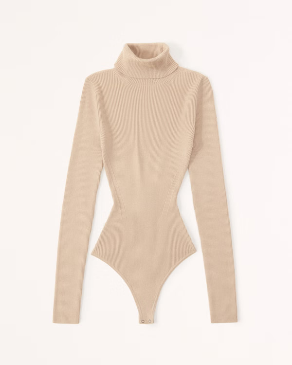 LuxeLoft Turtleneck Bodysuit | Abercrombie & Fitch (UK)