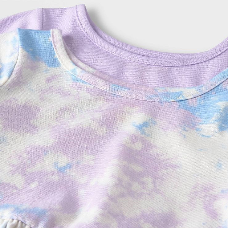 Toddler Girls' 2pk Tie-Dye Dress - Cat & Jack™ Purple | Target