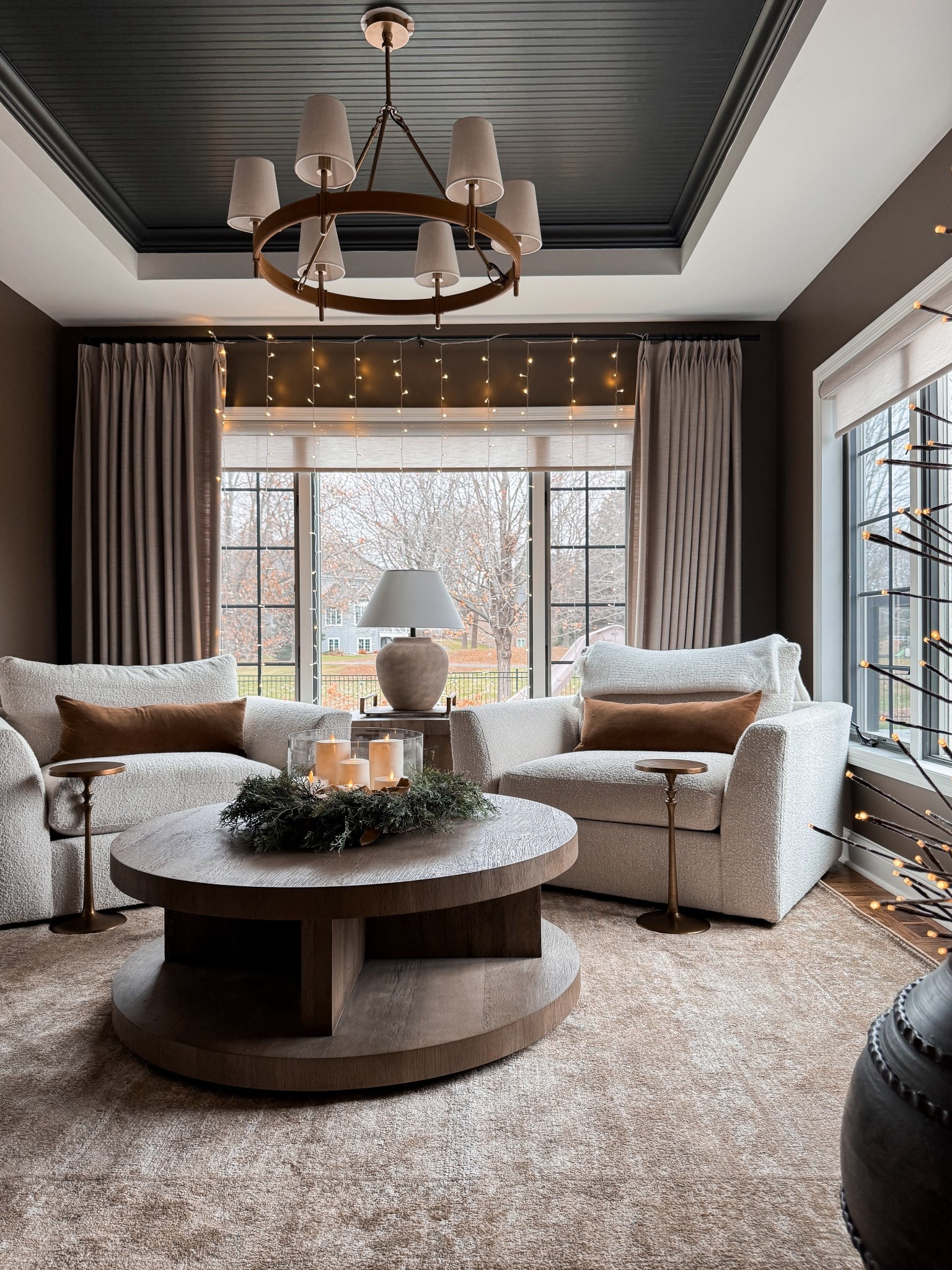 We just need some snow falling outside those windows! My fa spire new rug & curtain string lights are both on sale for Amazon Black Friday! 

#LTKHome #LTKSaleAlert #LTKHoliday