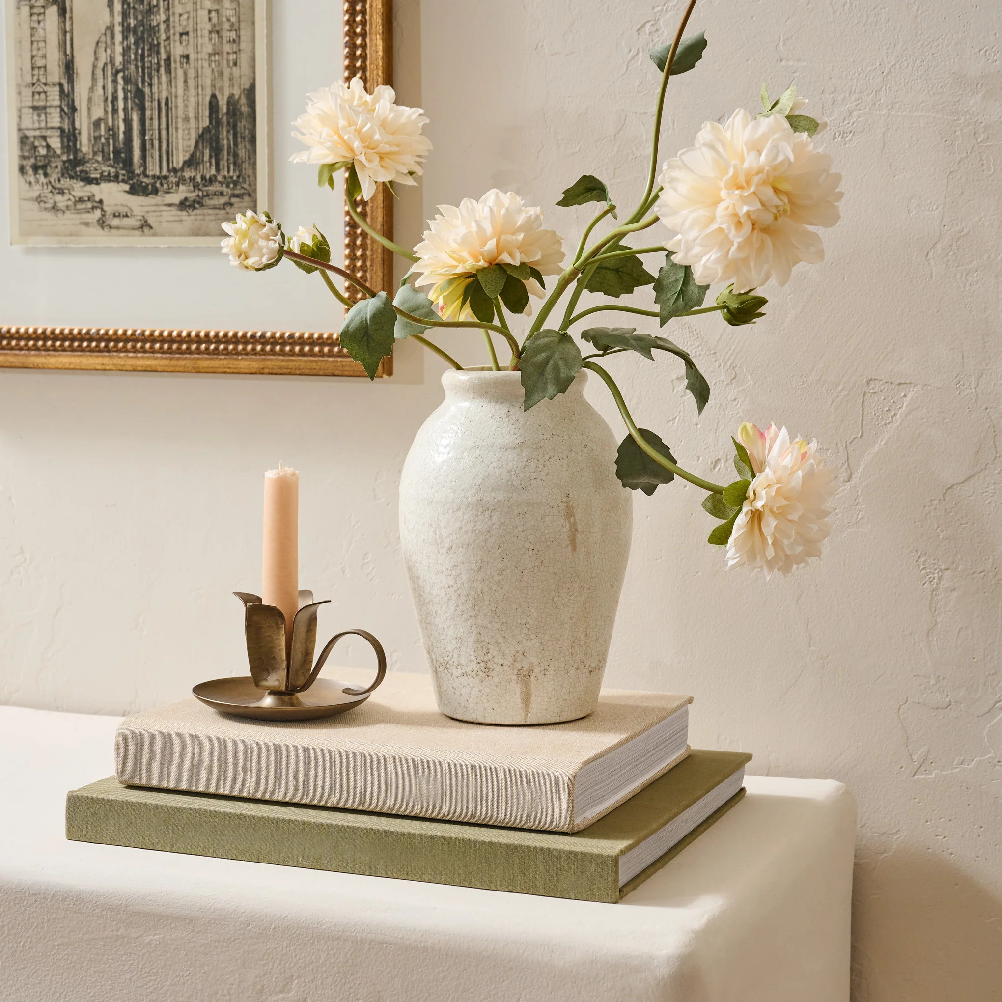 Forged Tulip Chamberstick | Magnolia