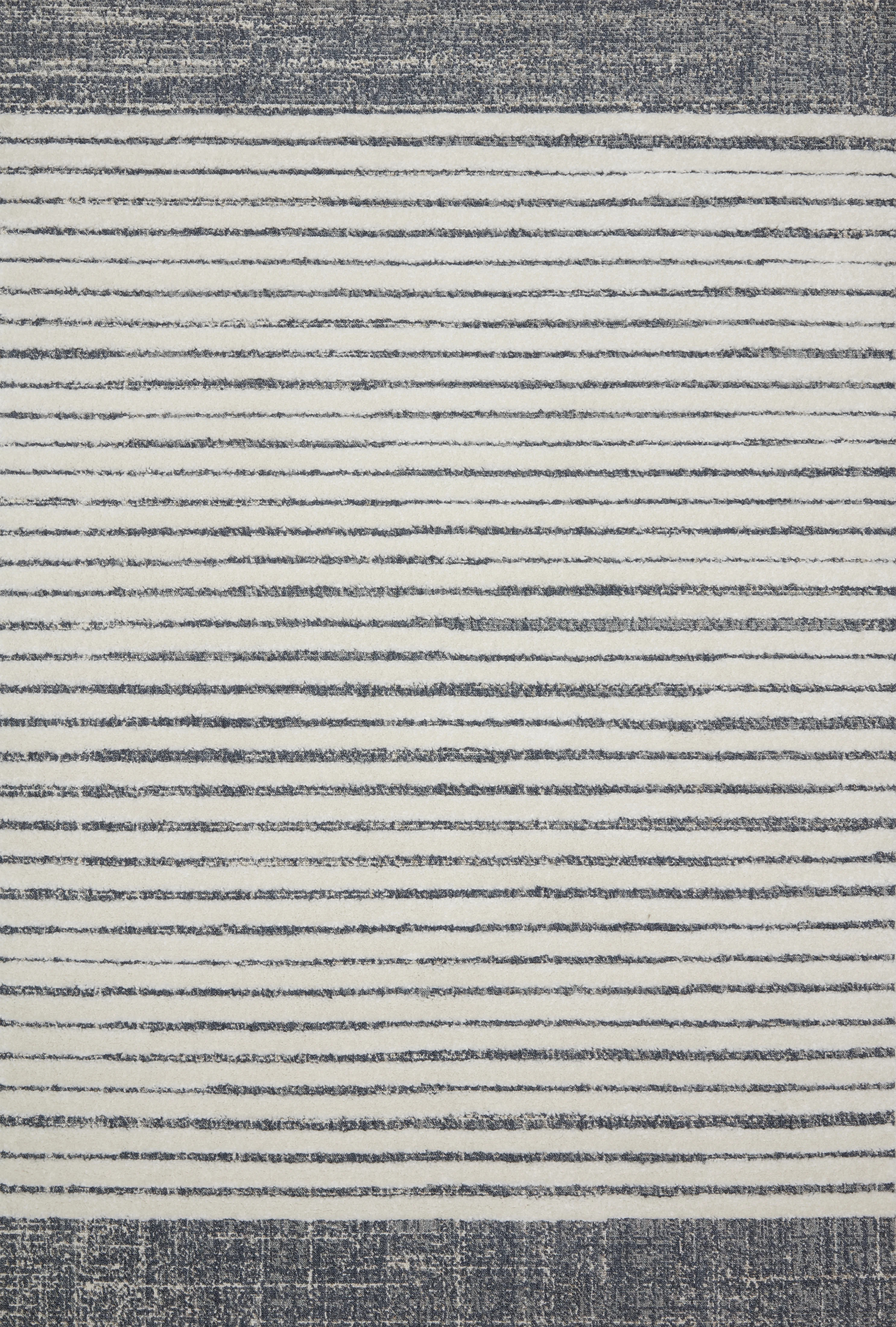 Loloi II Hagen HAG-01 White / Ocean Striped Area Rug 7'-10" x 10'-10" | Walmart (US)