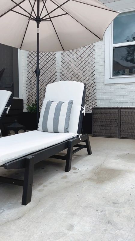 Pool patio furniture and decor! 
These Longe chairs have been amazing! They are completely weatherproof and have been perfect around our saltwater pool! 

#LTKunder100 #LTKhome #LTKswim

#LTKSeasonal