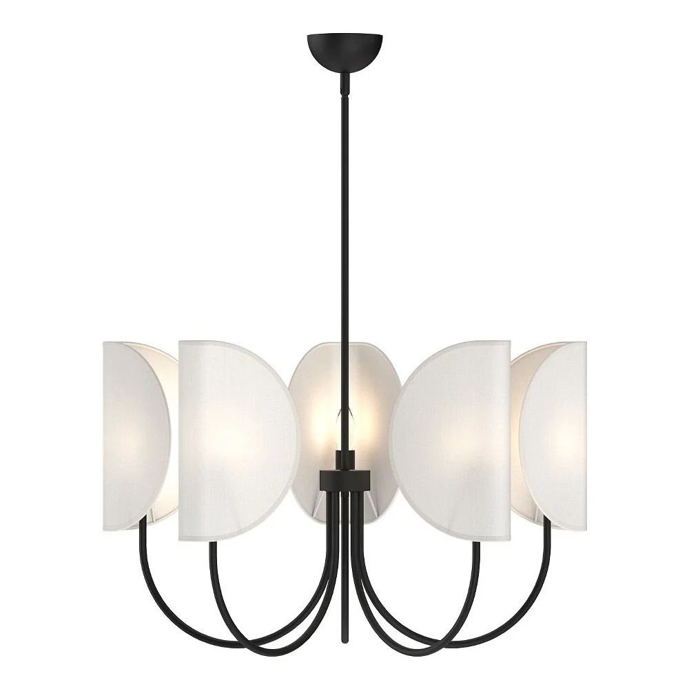 CH450732MBCW-Alora Lighting-Seno - 5 Light Chandelier-19.13 Inches Tall and 32 Inches Wide-Matte ... | Walmart (US)