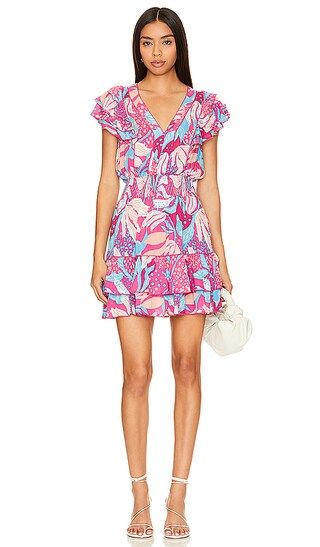 Camila Mini Dress in Pink Michelia | Revolve Clothing (Global)